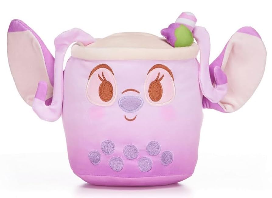 Peluche Bubble-tea STITCH ou ANGEL - au choix (17 cm)