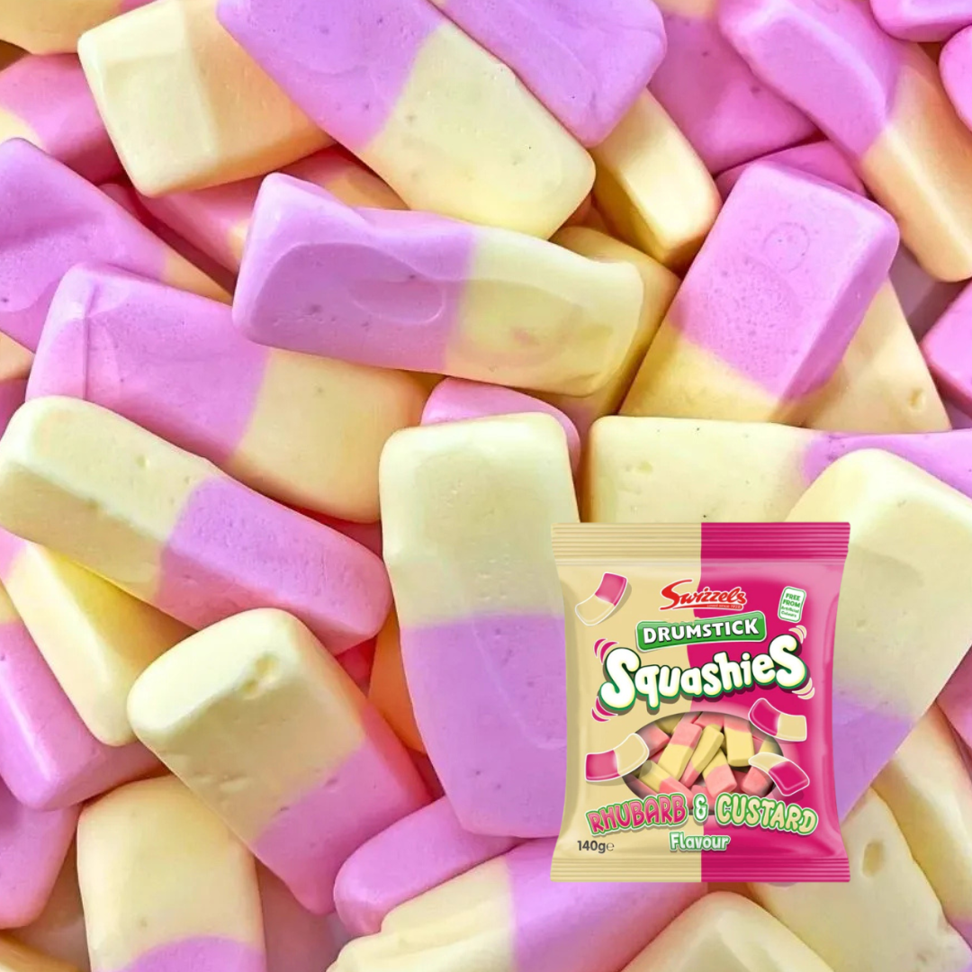 Rhubarbe & crème drumstick SQUASHIES (120g)