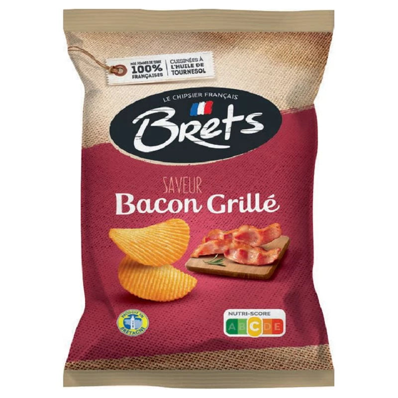 Chips Bacon grillé BRETS (125g)