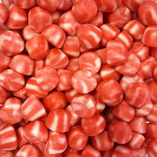 Bisous twist fraise lisse (vrac) DULCEPLUS