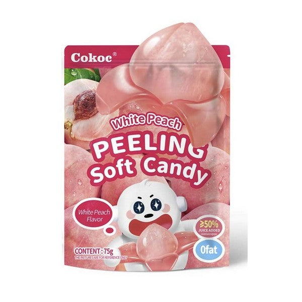 Bonbons à éplucher goût pêche blanche (peeling candy peach)