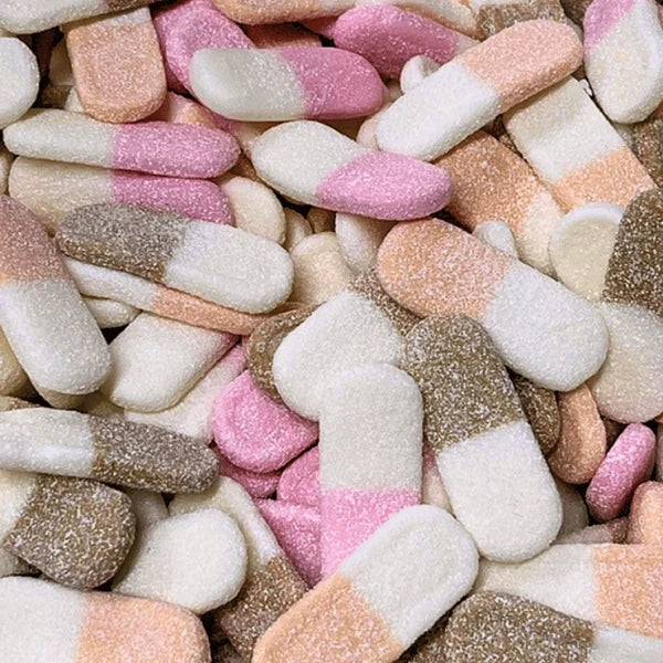 Mix briquettes acidulées cola, pêche & fraise (vrac) FRISIA