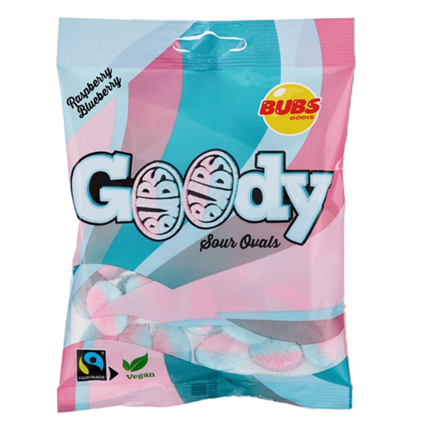 BUBS myrtille & framboise acides (90g)