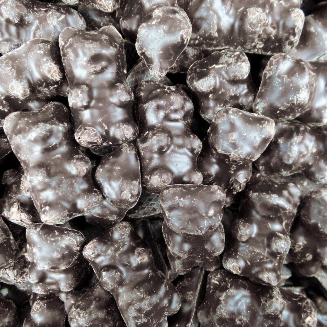 x5 Oursons guimauves chocolat NOIR (vrac) CHOCMOD - FRANCE