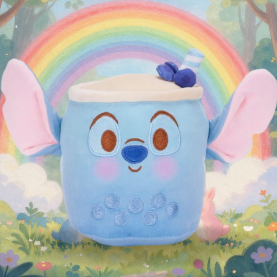 Peluche STITCH Bubble tea (17 cm)