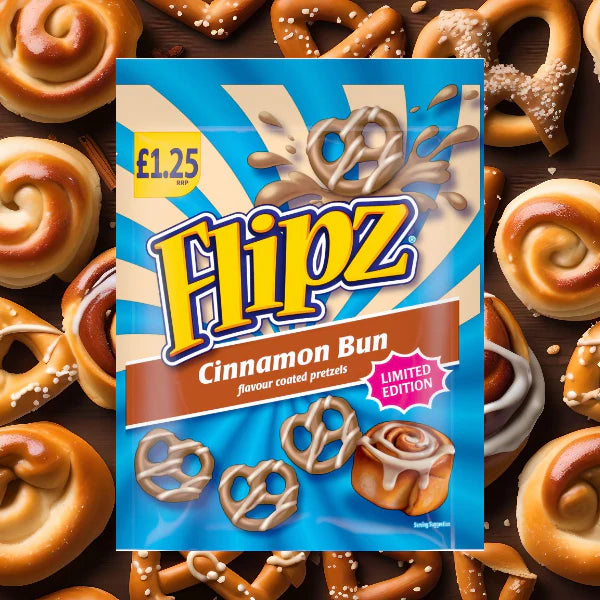 Bretzels cinamon roll - canelle FLIPZ (90 g)