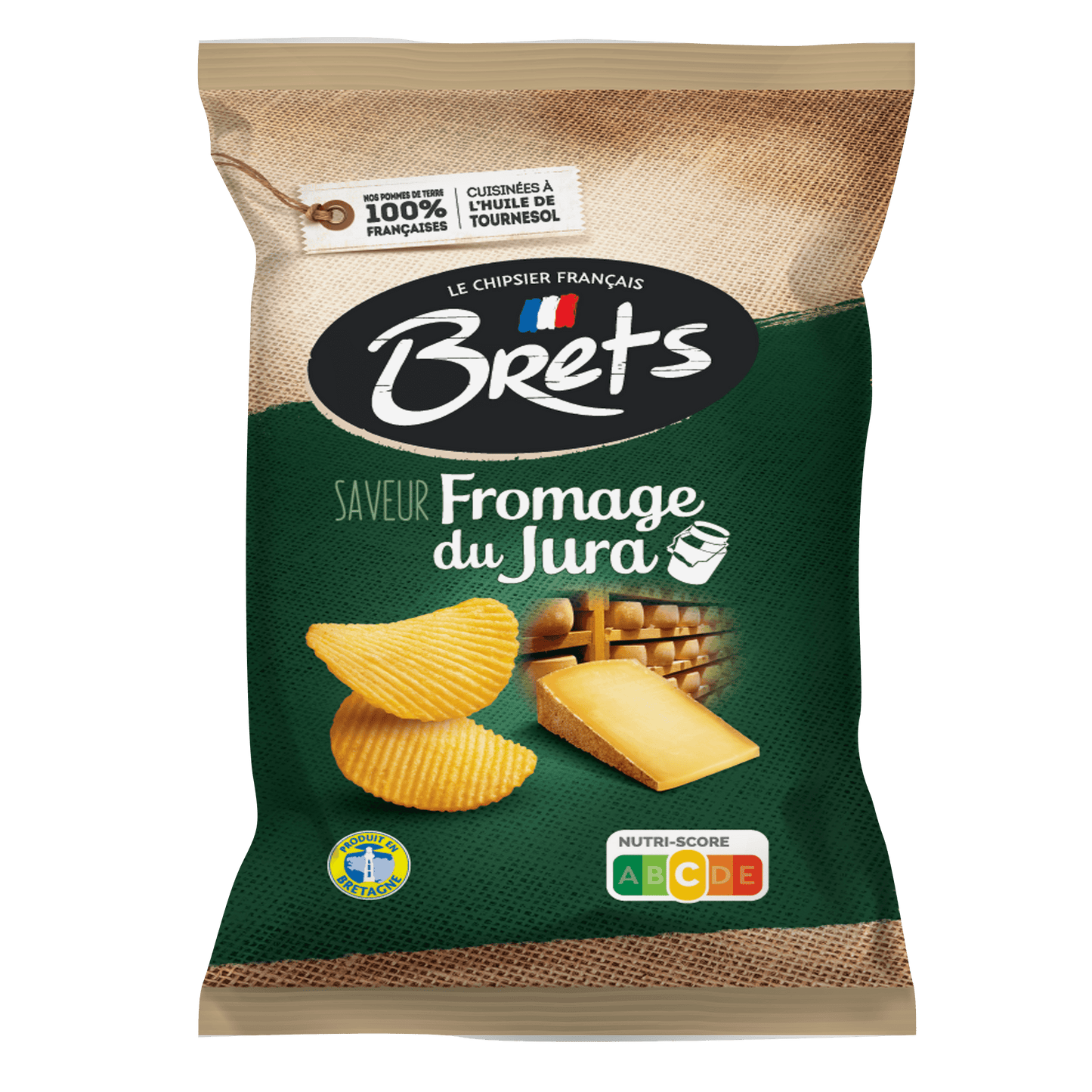 Chips Fromage du Jura BRETS (125g)