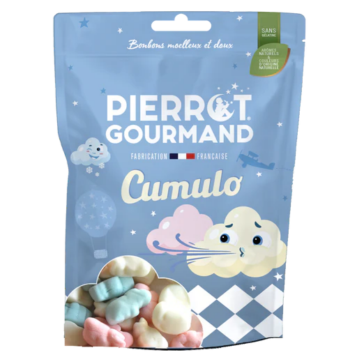 Nuages cumulo PIERROT GOURMAND 🇫🇷 (80g)