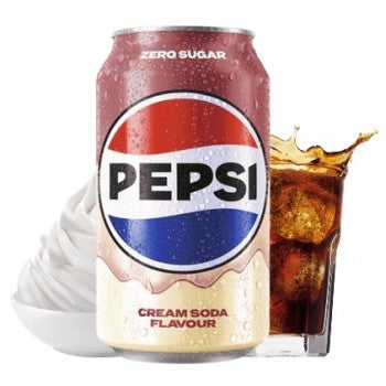 Pepsi Cream soda (330 ml) - sans sucres