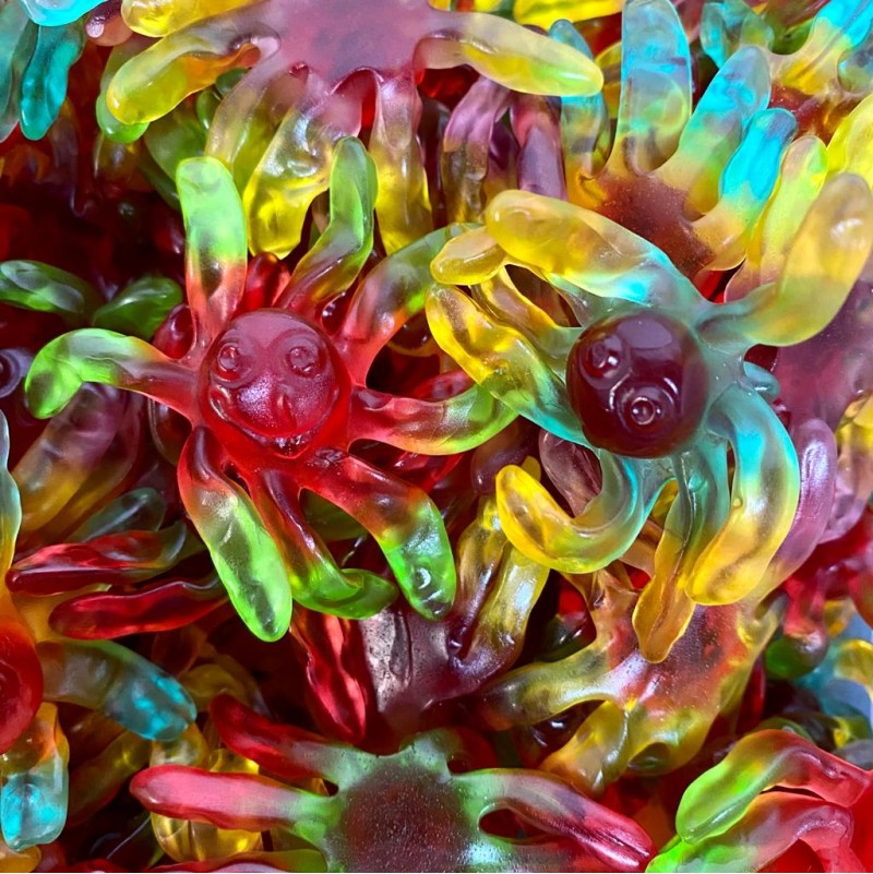 Poulpes lisses fruités (vrac) TROLLI