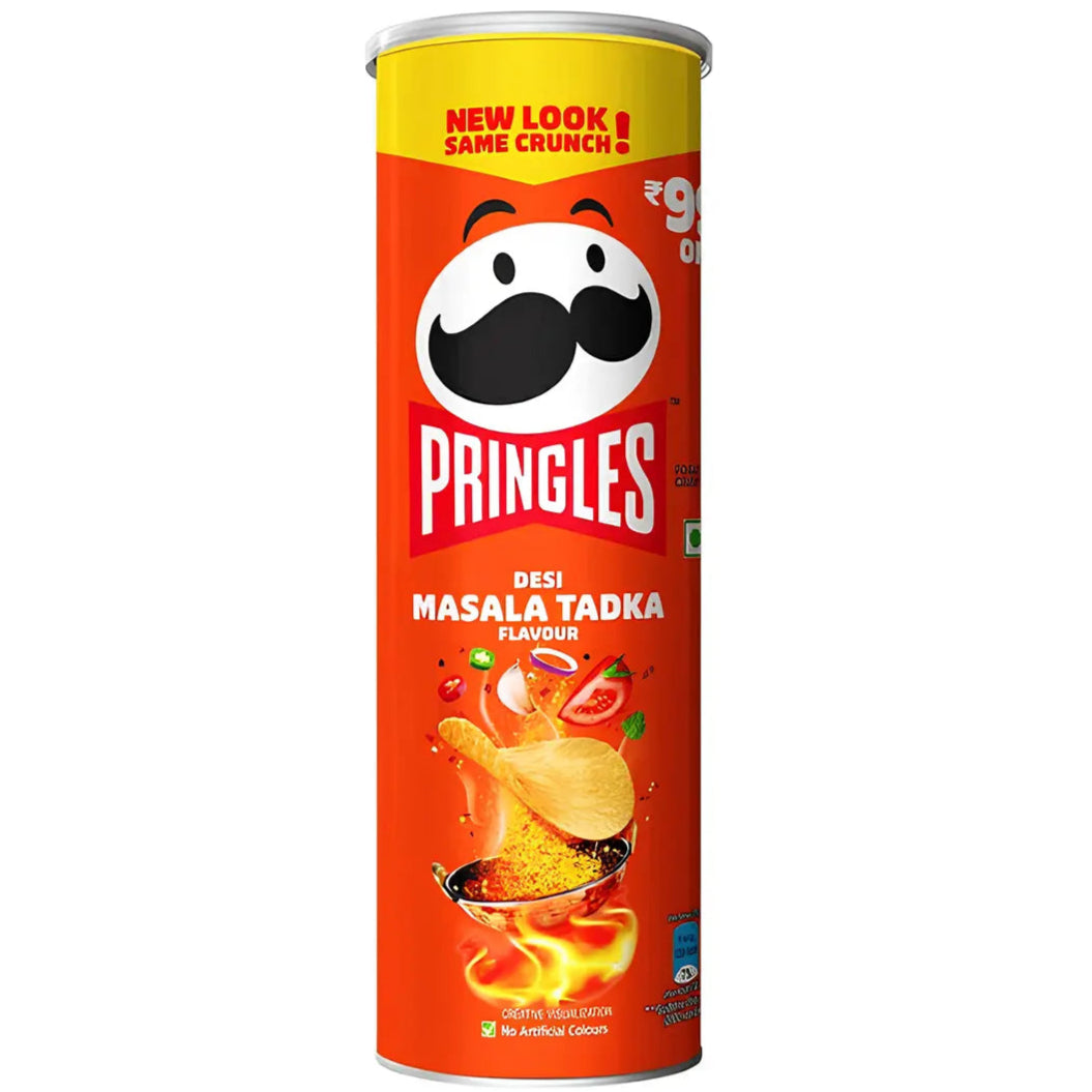 PRINGLES Desi masala tadka (épices indiennes) (102g) ♻️