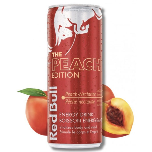 Red Bull pêche (250 ml) PEACH EDITION