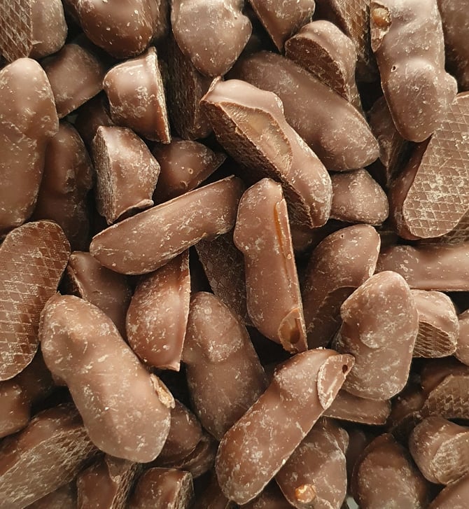 Souris au caramel & chocolat au lait (x10) CONFISERIE DU NORD