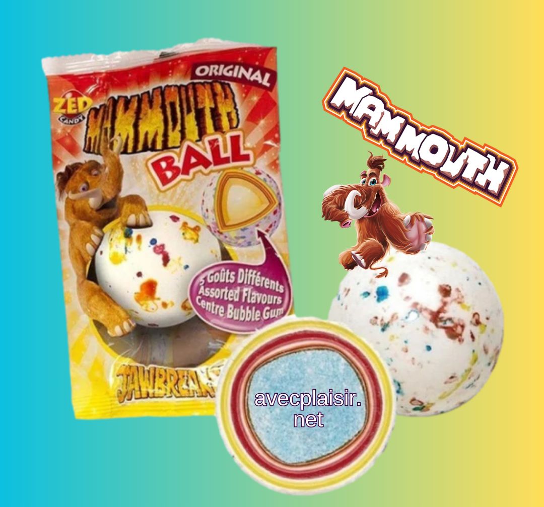 Boule de mammouth ZED CANDY (unité)