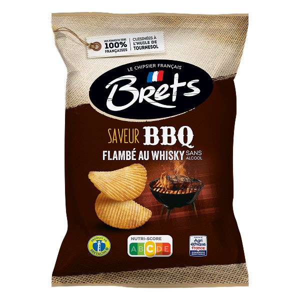 BRETS Barbecue flambé au whisky (125 g)