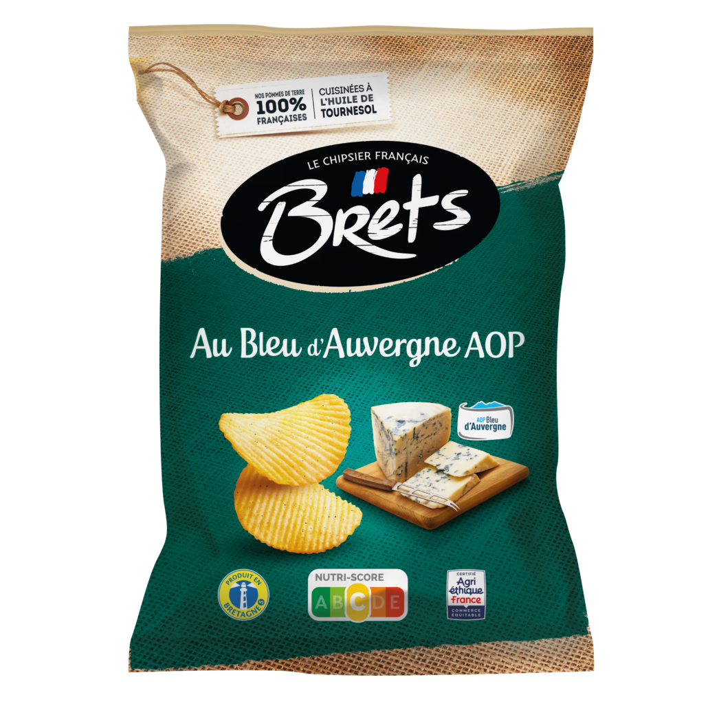 Chips Bleu d'auvergne BRETS (125 g)