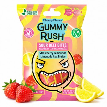 Bandeaux pik fraise & limonade GUMMY RUSH (60g)