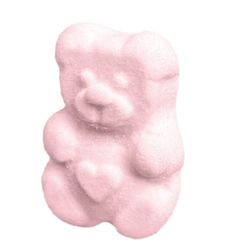 Oursons roses en guimauve (x5) BULGARI