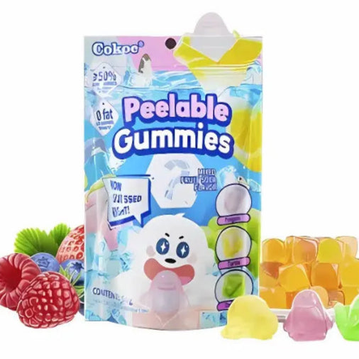 Bonbons à épucher - animaux (pomme/fraise/raisin/citron)