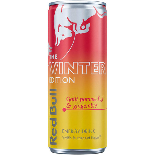 Red Bull pomme et gingembre (250 ml) WINTER ÉDITION