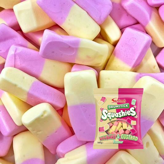 Rhubarbe & crème drumstick SQUASHIES (120g)