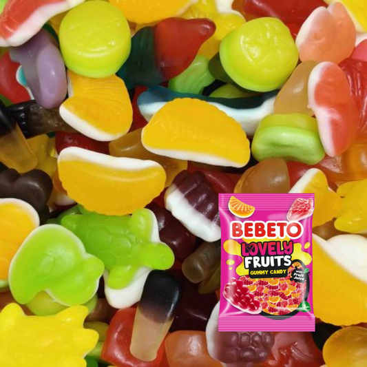 Lovely fruits gummy BEBETO (80g)