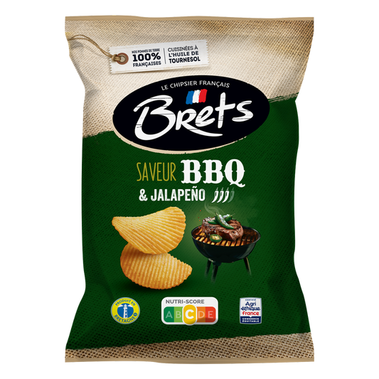 BRETS Barbecue & piment vert (125g)