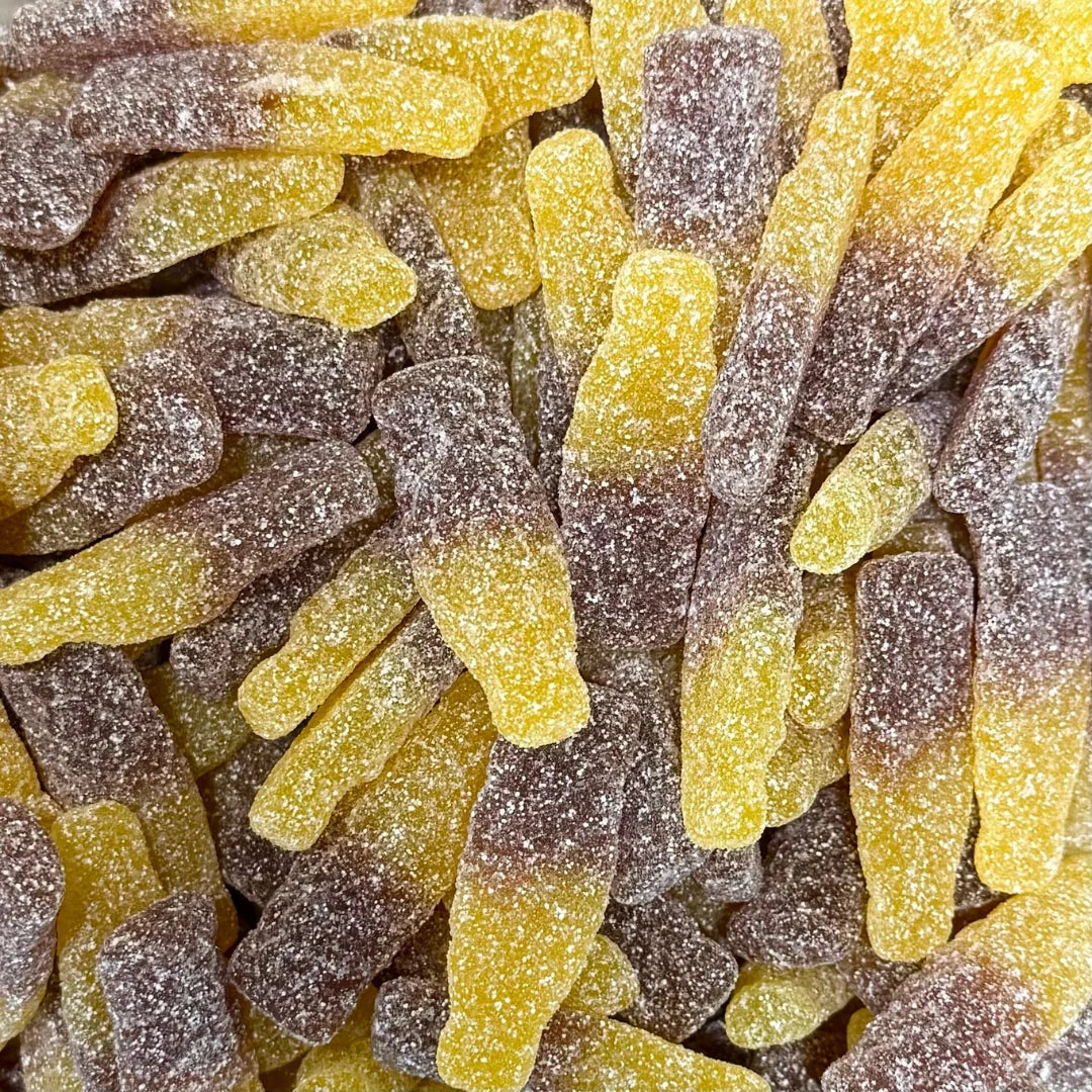Bouteilles mangue & cola suédoises (vrac) MALACO