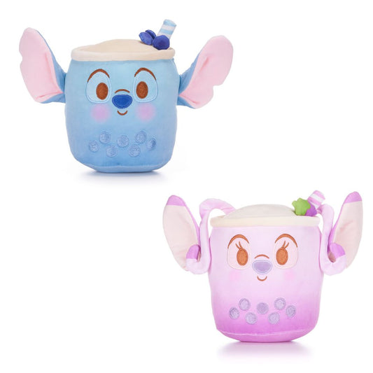 Peluche Bubble-tea STITCH ou ANGEL - au choix (17 cm)
