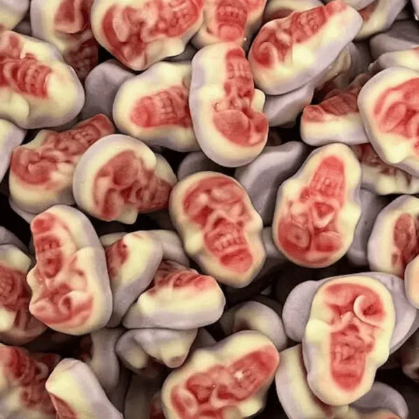 Crânes fourés fruits rouges (FINI)