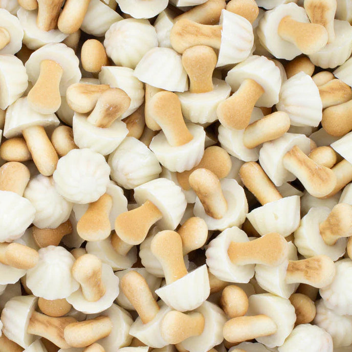 x15 Champignons chocolat blanc LOZANO