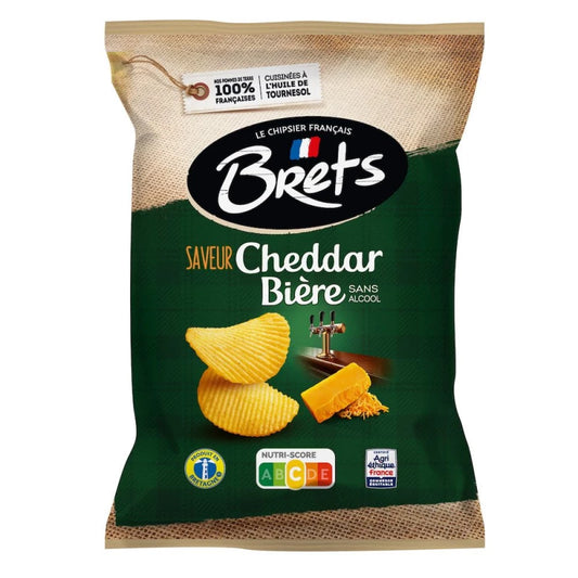 Chips Cheddar & bière BRETS (125g)