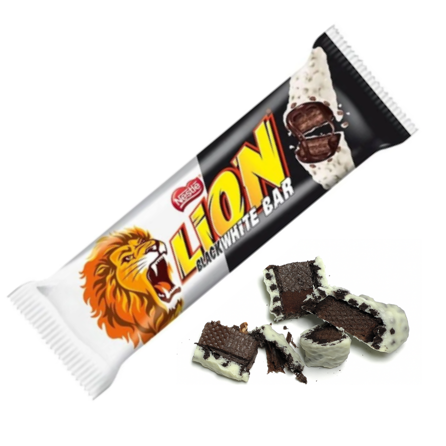 Barre LION Black & White (40g)