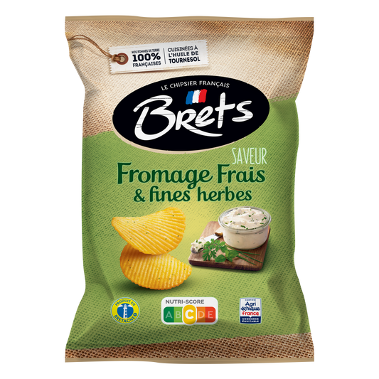 BRETS Fromage frais & fines herbes (125g)