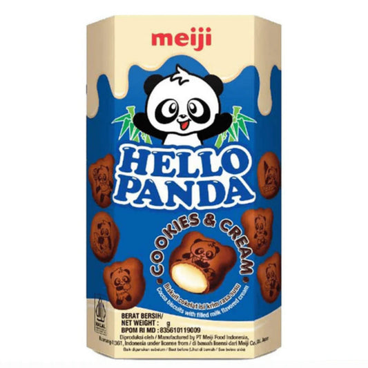 Biscuits cookies & cream HELLO PANDA (42g)