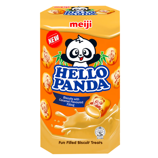 Biscuits au caramel HELLO PANDA (42g)