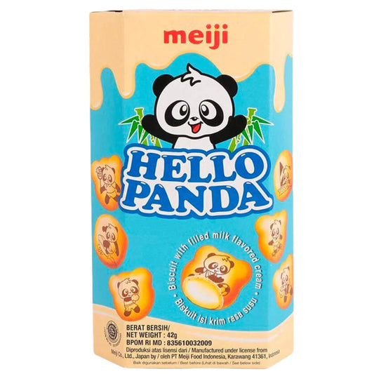 Biscuits au lait HELLO PANDA (42g)