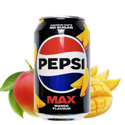 Pepsi max mangue (330 ml) - SANS SUCRES