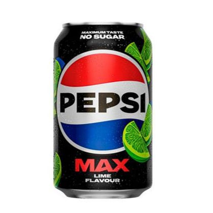 Pepsi max Citron vert (330 ml) - SANS SUCRES