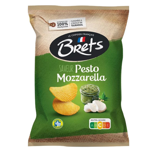 Chips Pesto mozza BRETS (125g)