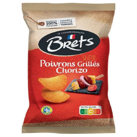 Chips Poivrons & chorizo BRETS (125g)
