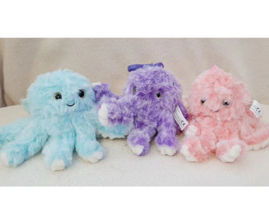 Porte-clé peluche poulpe (10 cm) - au choix