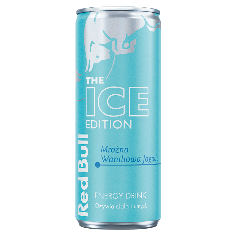 Red Bull mûre givrée vanille (250 ml) WINTER EDITION