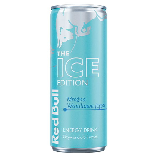 Red Bull mûre givrée vanille (250 ml) WINTER EDITION
