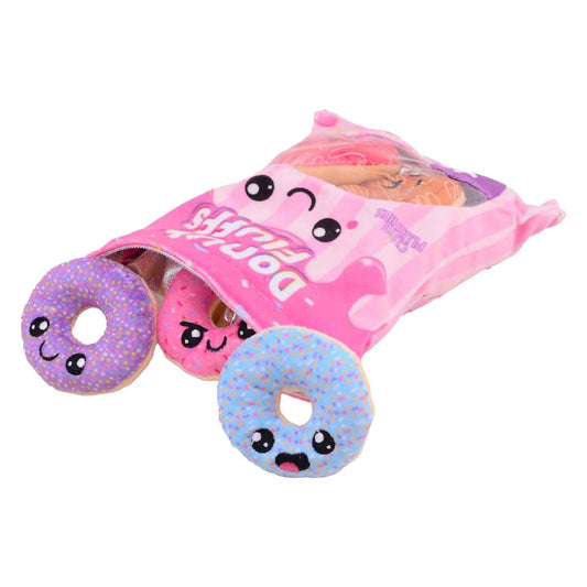 Petite peluche donuts bag (14x17 cm)