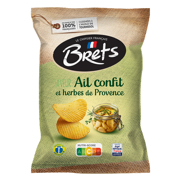 BRETS Ail confit & herbes de provence (125g)
