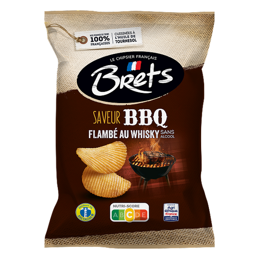 BRETS Barbecue flambé au whisky (125 g)