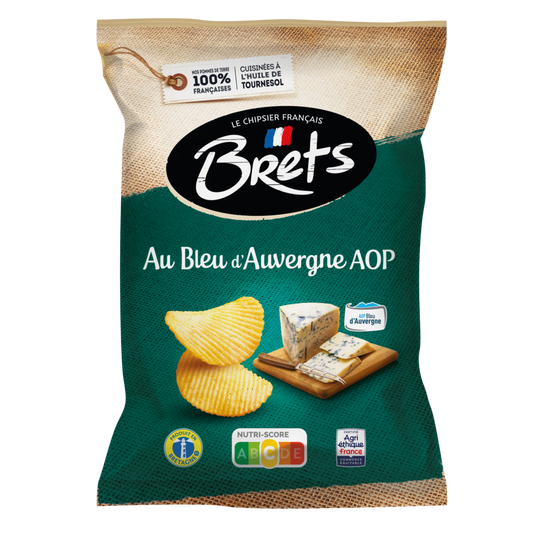 Chips Bleu d'auvergne BRETS (125 g)