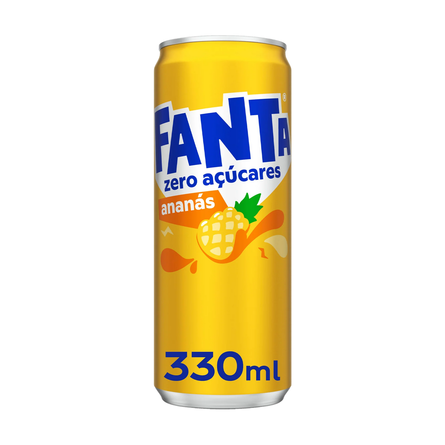 Fanta ananas sans sucres (330 ml)