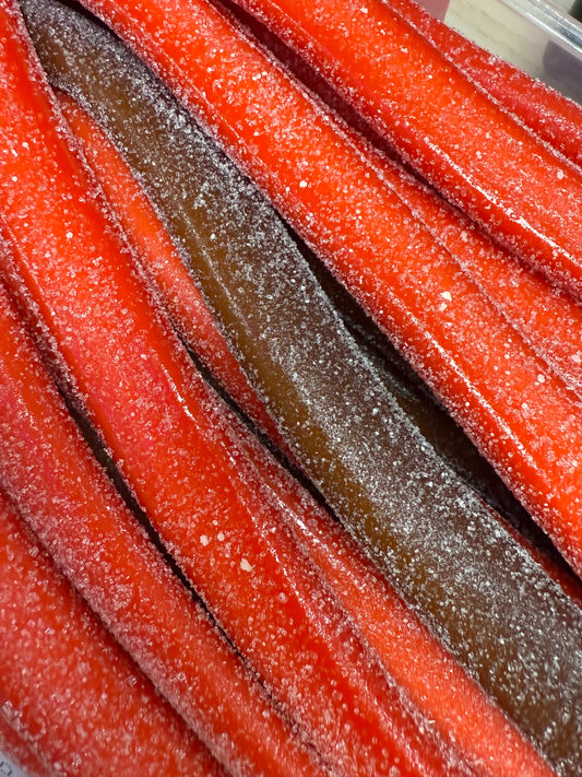 Jumbo câble cerise / cola acidulé (unité - au choix) JAKE